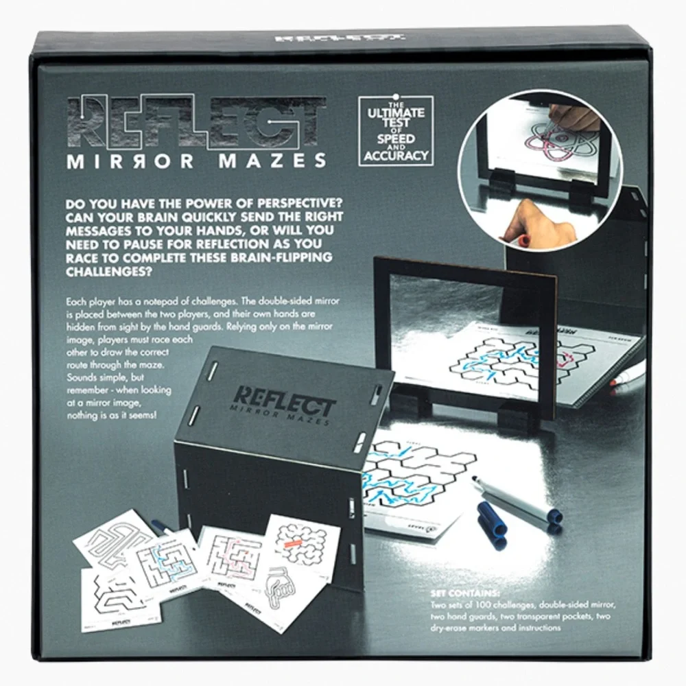 Professor Puzzle Reflect Mirror Mazes